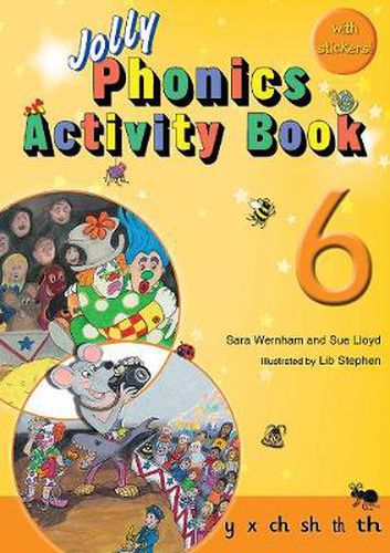 Jolly Phonics Activity Book 6: In Precursive Letters (British English edition)