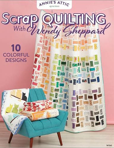 Cover image for Scrap Quilting with Wendy Sheppard