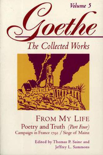 Cover image for Goethe