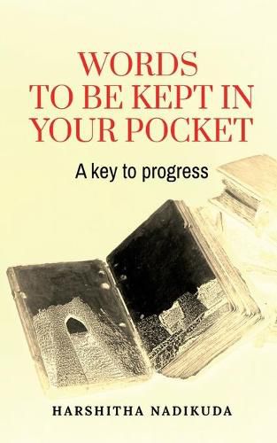 Cover image for Words to be kept in your pocket