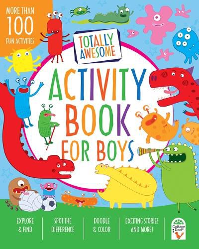 Cover image for Totally Awesome Activity Book for Boys