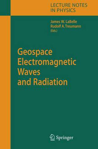 Cover image for Geospace Electromagnetic Waves and Radiation