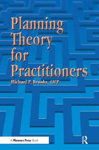 Planning Theory for Practitioners