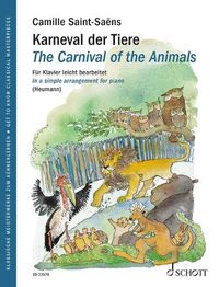 Cover image for The Carnival of the Animals: In a Simple Arrangement for Piano