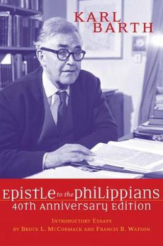 Cover image for The Epistle to the Philippians, 40th Anniversary Edition