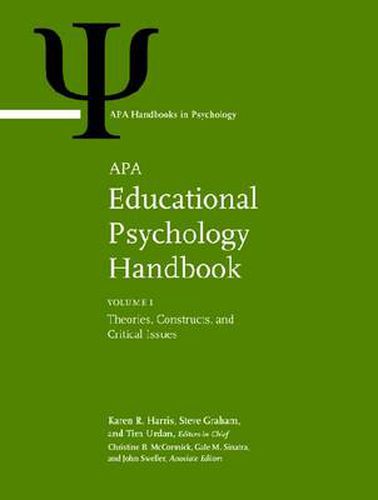Cover image for APA Educational Psychology Handbook