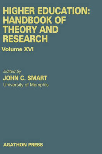 Cover image for Higher Education: Handbook of Theory and Research: Volume V