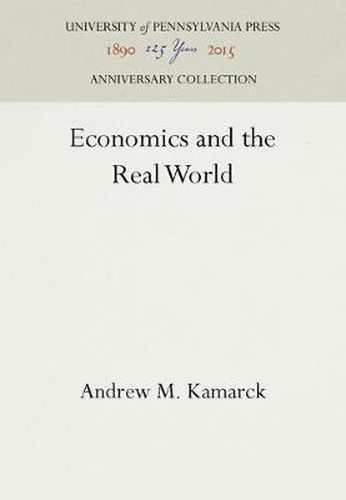 Cover image for Economics and the Real World