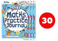 Cover image for White Rose Maths Practice Journals Year 8 Workbooks: Pack of 30