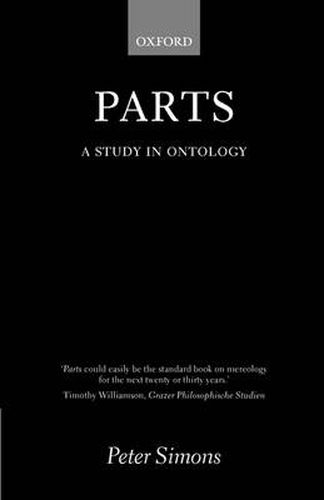 Cover image for Parts: A Study in Ontology