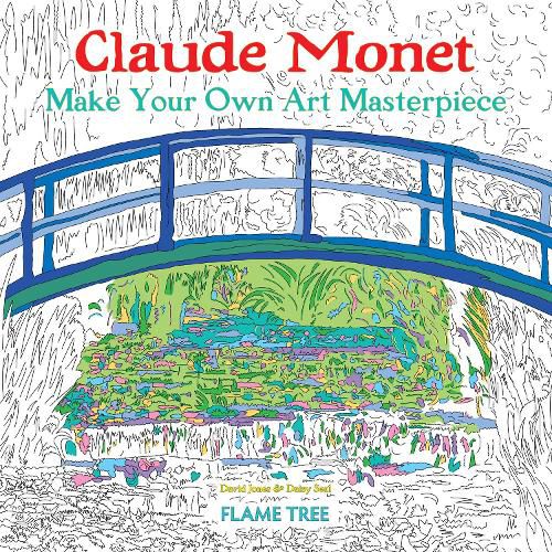 Cover image for Claude Monet (Art Colouring Book): Make Your Own Art Masterpiece