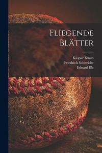 Cover image for Fliegende Bla&#776;tter