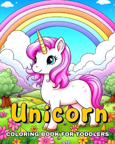 Cover image for Unicorn Coloring Book for Toddlers