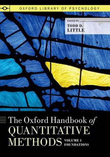 Cover image for The Oxford Handbook of Quantitative Methods, Volume 1