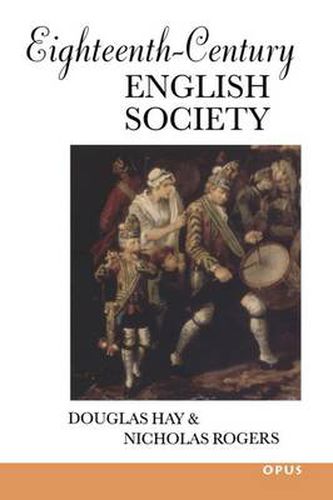 Cover image for Eighteenth-Century English Society: Shuttles and Swords