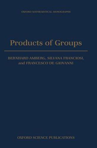 Cover image for Products of Groups