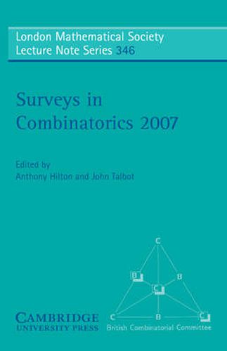 Cover image for Surveys in Combinatorics 2007