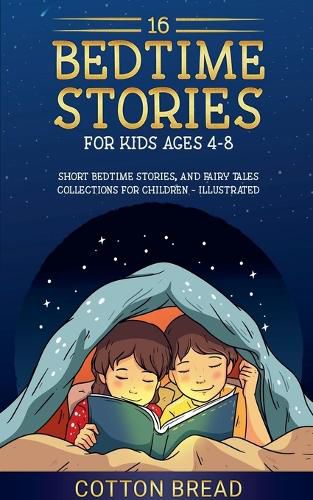 Cover image for 16 Bedtime Stories for Kids Ages 4-8