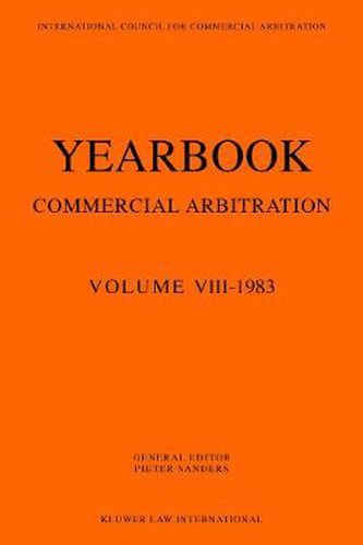 Cover image for Yearbook Commercial Arbitration