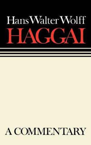 Haggai: Continental Commentaries