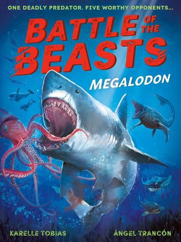 Cover image for Battle of the Beasts: Megalodon