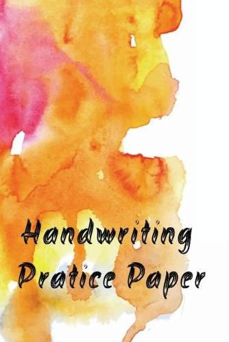 Cover image for Handwriting Practice Paper