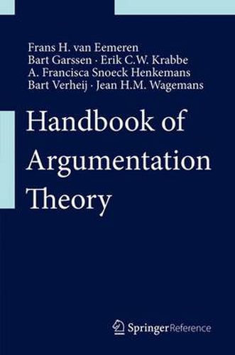 Cover image for Handbook of Argumentation Theory