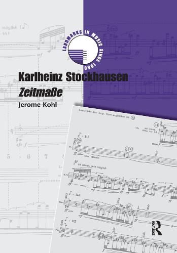 Karlheinz Stockhausen: Zeitma 