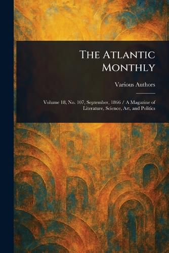 Cover image for The Atlantic Monthly