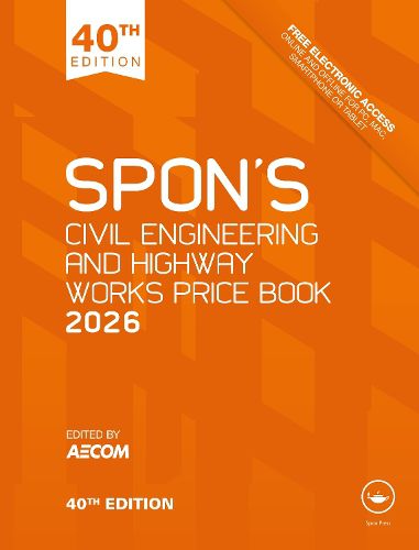 Cover image for Spon's Civil Engineering and Highway Works Price Book 2026