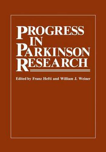 Cover image for Progress in Parkinson Research