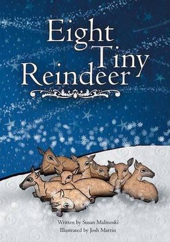 Cover image for Eight Tiny Reindeer
