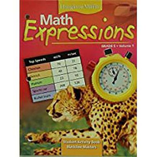 Cover image for Math Expressions: Pupil Ed Blm LVL 5 Vol1