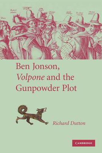 Cover image for Ben Jonson, Volpone and the Gunpowder Plot