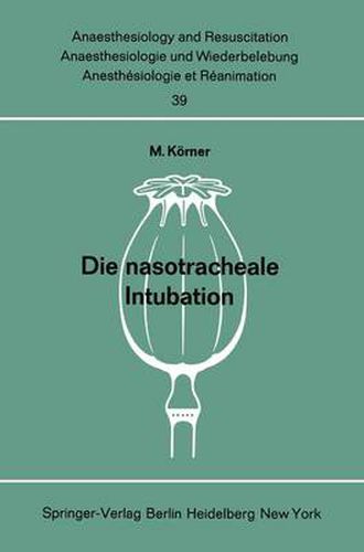 Cover image for Die Nasotracheale Intubation