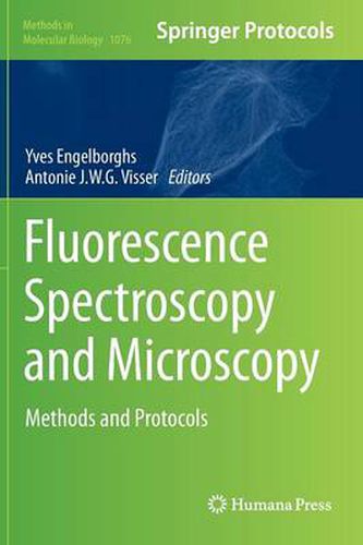 Cover image for Fluorescence Spectroscopy and Microscopy: Methods and Protocols