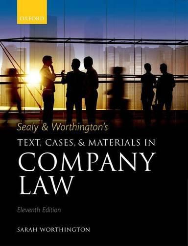 Cover image for Sealy & Worthington's Text, Cases, and Materials in Company Law