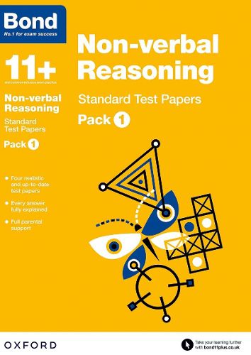 Bond 11+: Non-verbal Reasoning: Standard Test Papers: Pack 1