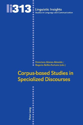Cover image for Corpus-based Studies in Specialized Discourses