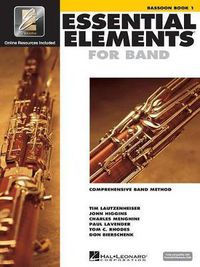 Cover image for Essential Elements for Band - Book 1 - Bassoon: Comprehensive Band Method