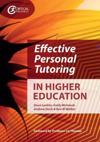 Cover image for Effective Personal Tutoring in Higher Education