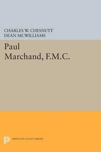 Cover image for Paul Marchand, F.M.C.