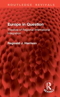 Cover image for Europe in Question