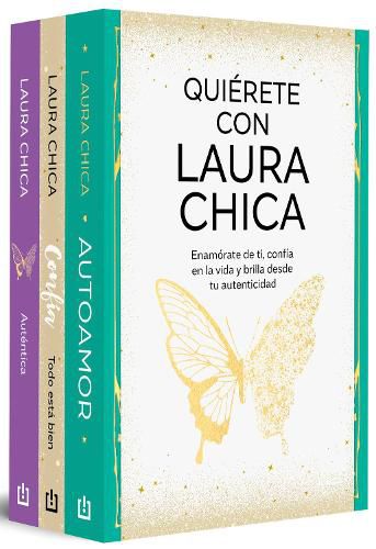 Cover image for Pack Quierete con Laura Chica (Contiene: Autoamor / Confia. Todo esta bien / Autentica) / Love Yourself Set with Laura Chica (Self-Love, Trust, Authentic)