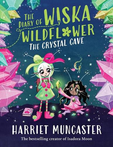 Cover image for The Diary of Wiska Wildflower: The Crystal Cave