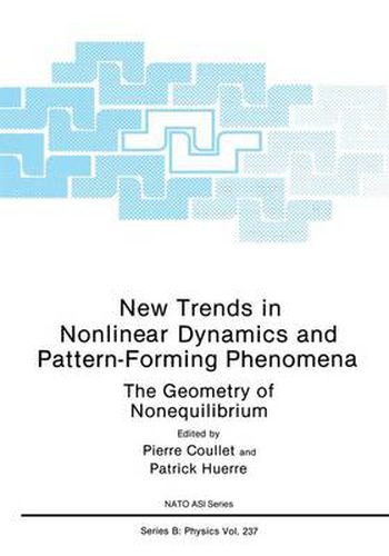 Cover image for New Trends in Nonlinear Dynamics and Pattern-Forming Phenomena: The Geometry of Nonequilibrium