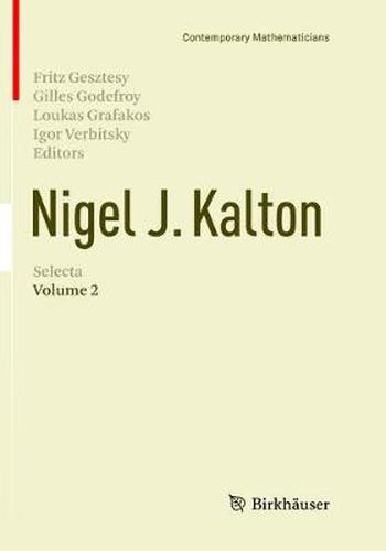 Cover image for Nigel J. Kalton Selecta: Volume 2