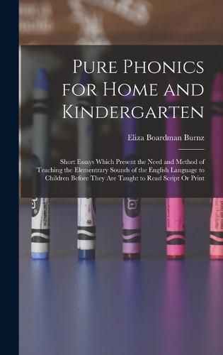 Cover image for Pure Phonics for Home and Kindergarten