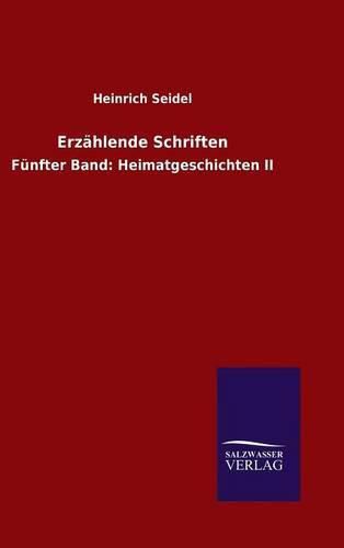 Cover image for Erzahlende Schriften