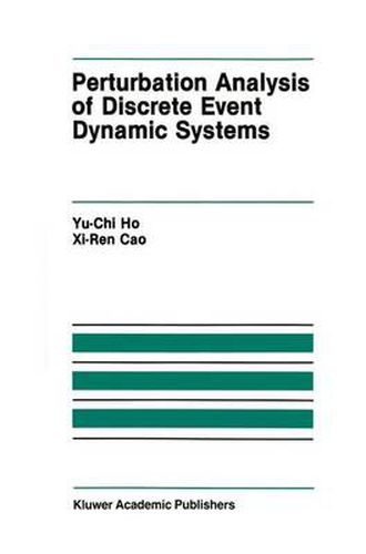 Cover image for Perturbation Analysis of Discrete Event Dynamic Systems